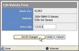 Quick Price Change